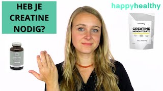 CREATINE - Alles wat je moet weten