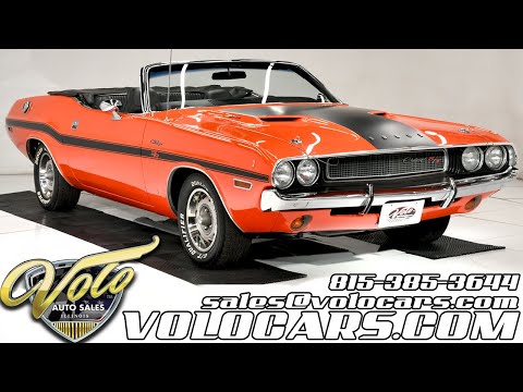 1970 Dodge Challenger R/T for sale at Volo Auto Museum (V19782)