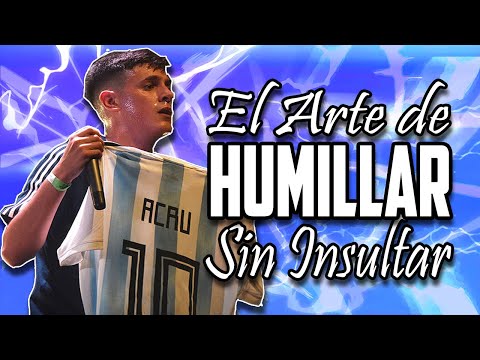 ACRU | El Arte de HUMILLAR Sin INSULTAR