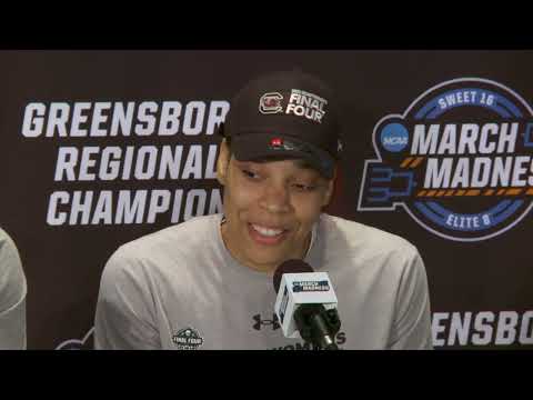 South Carolina Regional Finals Postgame Press Conference - 2022 NCAA Tournament