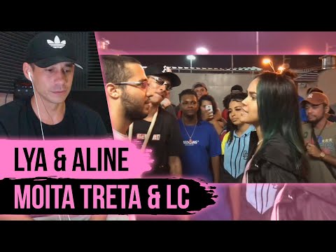 (DESAFIO) LYA e ALINE x LC e MOITA TRETA | 70° RESENHA CENTRAL | ZEN REACT / ANÁLISE