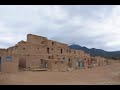 4k walk through Taos Pueblo