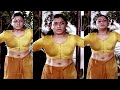Kushbu Sunder Saree Navel Show Actress Tamil Malayalam Kannada Telugu