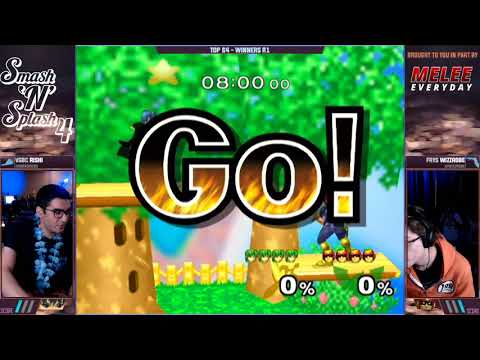 Smash'N'Splash 4 TOP 64 WINNERS - VGBC | Rishi (Marth) vs Frys | Wizzrobe (Captain Falcon)