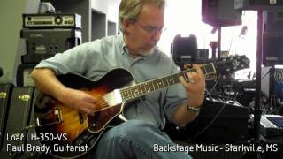 Video thumbnail for Backstage Music, Starkville, MS - Loar LH-350-VS - Fishman Loudbox Mini by Backstage Music