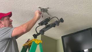 REVIEW: LUDOMIDE 20" Low Profile Ceiling Fan | 10 min Installation | Amazon's Choice
