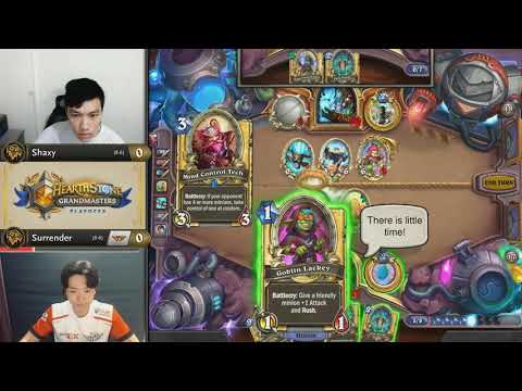 Shaxy vs Surrender - Group 2 Elimination - Hearthstone Grandmasters Asia-Pacific S2 2019 Playoffs