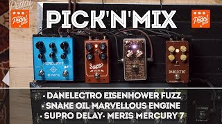 Video thumbnail for Danelectro Eisenhower, Snake Oil Marvellous Engine, Supro Delay, Meris Mercury 7 – TPS Pick’N’Mix by That Pedal Show