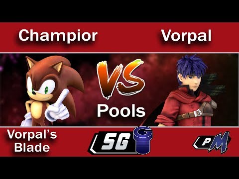 Vorpal's Blade Pools - Champior (Sonic) vs Vorpal (Ike)
