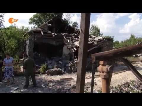ZDF heute 13 06 2015 Angriff Kiews auf von Separatisten kontrolliertem Gebiet