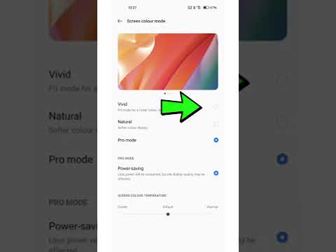 Realme display color problem solution