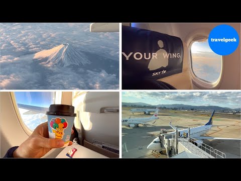 Erstaunliche Erfahrung auf Japans Inlandsflug | Tokio - Fukuoka