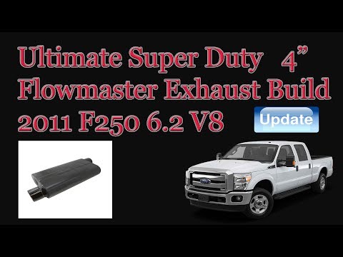 Ultimate Ford Super Duty 6.2 4" Flowmaster Exhaust System 2011-2016 854063-12