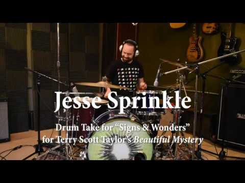 Jesse Sprinkle- drum take for "Signs & Wonders" from Terry Taylor's Beautiful Mystery
