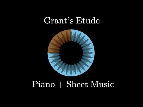 Grant's Etude (3Blue1Brown's Linear Algebra Intro) : Piano Cover + Sheet Music