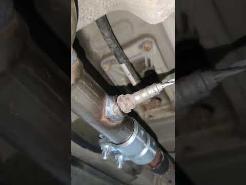 Exhaust. Oxygen sensor. Lambda probe. How it should be. How it should be done. Replacement. The s...