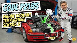 How to Replace BMW E46 Radiator Outlet Temp Sensor (P2185)