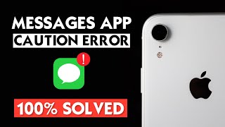 How to Fix Message Error Sign in iPhone/ iOS Devices