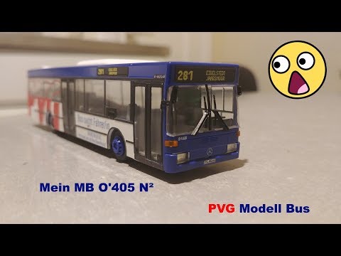 Mein MB O´405 N2 der PVG (Modell Bus)