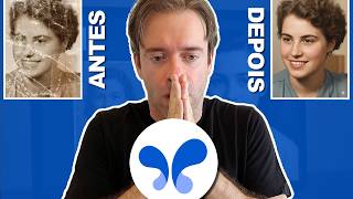 Como melhorar fotos antigas com IA