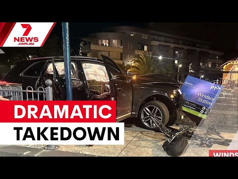 Citizen's arrest after alleged drunk driver hits pedestrians | 7NEWS