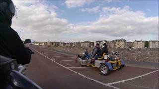Weston s Mare bike night with Brian the dog