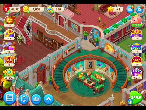 MatchingtomMansion 3748 level Gameplay Story