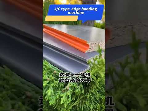 PVC Soft forming J/C automatic edge banding machine