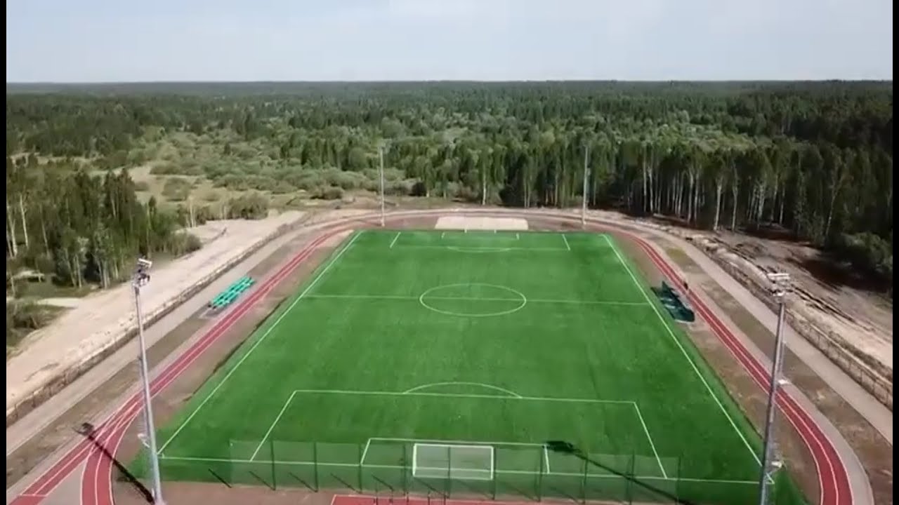 Видео Футбольная площадка г. Меленки