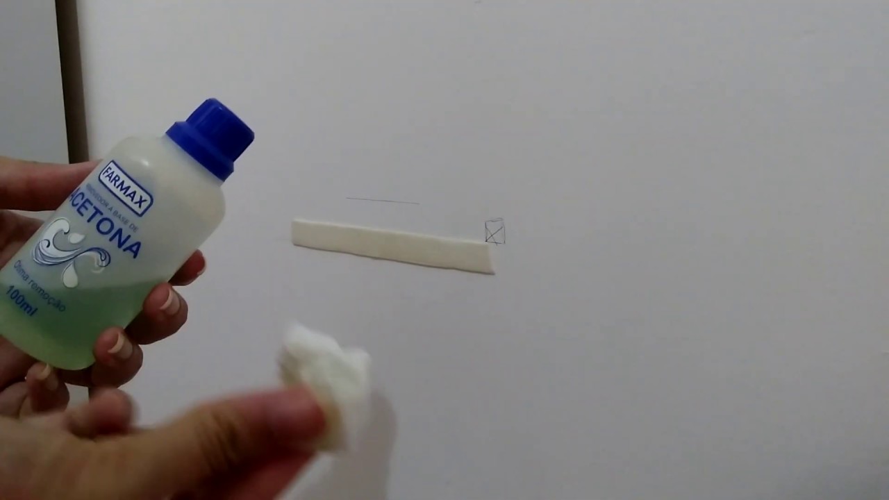 Como remover fita dupla face rápido da parede branca [RESOLVIDO]
