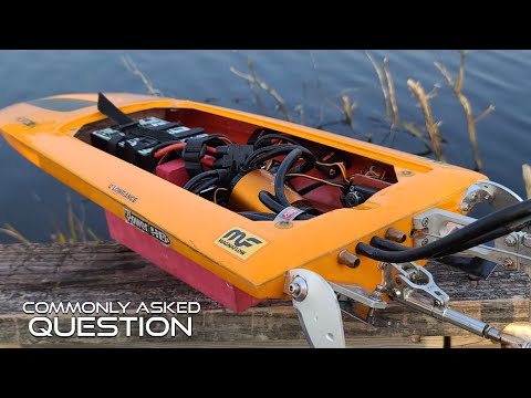 Low Kv or High Kv Brushless Rc Boat - Deltaforce 35
