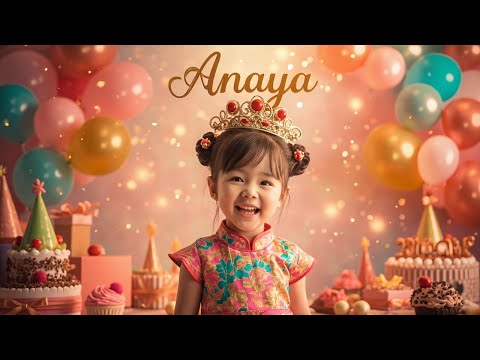 ANAYA Birthday Song | Happy Birthday Anaya Music & Wishes