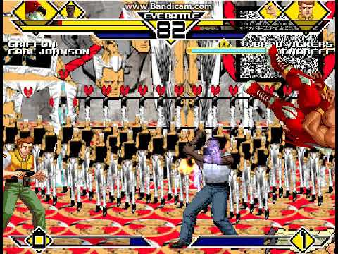 MUGEN: Tizoc And Carl Johnson VS Brad Vickers And Polnareff