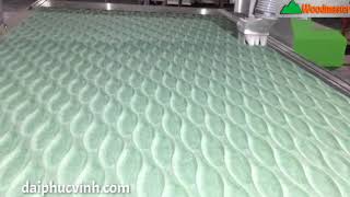 MÁY CNC 1 Đầu Chạy tấm ốp 3D cực đẹp