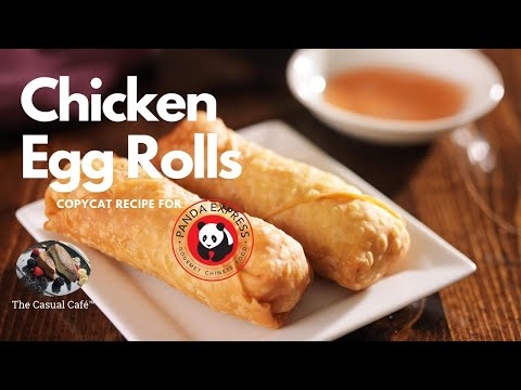 Panda Express Chicken Egg Rolls