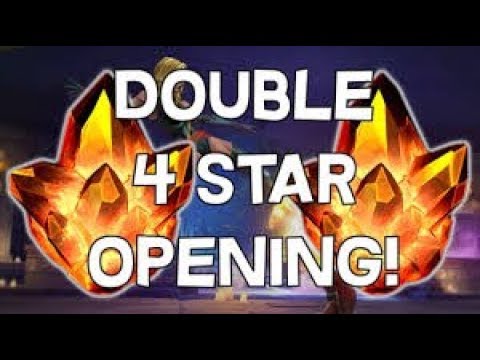 Double 4 Star Crystal Opening