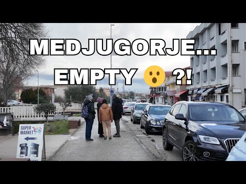 WOW… Suddenly the Crowds Vanished in Medjugorje 😮
