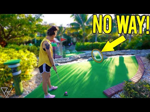 This Can Not Be Worth The Risk! - Mini Golf Hole In One and More!
