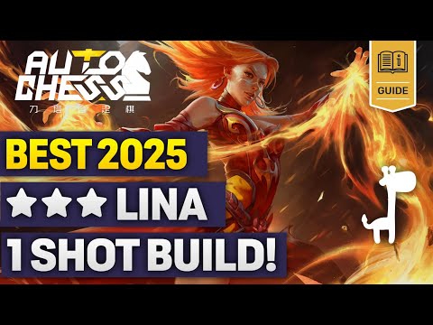 How To Play ★★★ LINA MAGES In Dota Auto Chess | Step By Step Guide