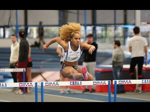 8''95 : ALPHONSO Clea (60mHaies ESF/SEF S4) - Championnat IDF ES-SE en salle - EAUBONNE, 3/02/2019
