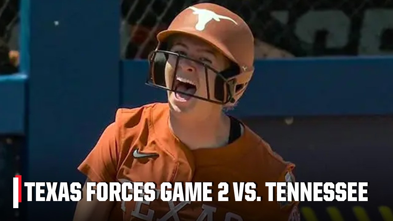 TEXAS FORCES GAME 2 VS. TENNESSEE 🤘 | Full Game Highlights | Women's College World Series