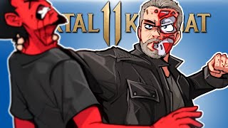 Mortal Kombat 11 - MY FIRST LOOK AT TERMINATOR! (Cartoonz Vs Delirious)