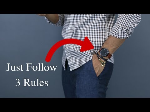 How men should wear jewelry