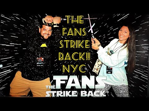 NYC Star Wars Fans Strike Back Exhibit..Happy Star Wars Day. May the Fourth Be With You!