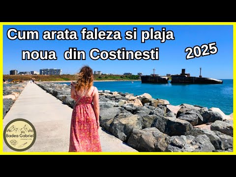 Costinesti 2025 - What the new seafront and beach in COSTINESTI look like