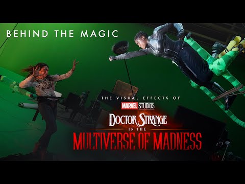 Thumbnail of the video: Behind the Magic: The Visual Effects of Marvel Studios’ Doctor Strange in the Multiverse of Madness