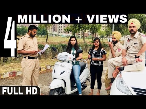 Police Naka - Official Video | Happy Jeet Pencher Wala | Latest Punjabi Comedy 2019