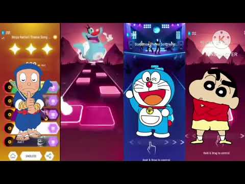 Ninja hattori vs Oggy vs Doraemon vs shinchan