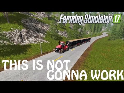 THIS IS A REALLY BAD IDEA TOO in Farming Simulator 2017 | PS4 | Xbox One