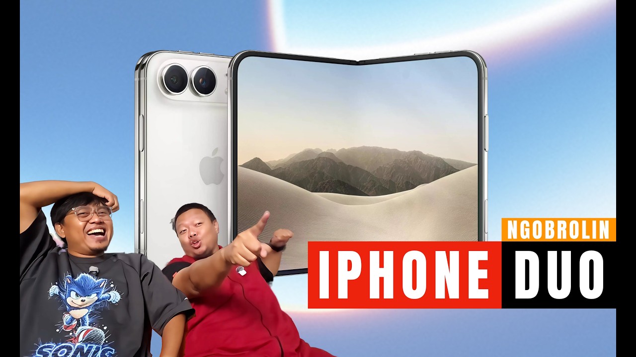 AKHIRNYA! APPLE PUNYA IPHONE LIPAT!! WELCOME IPHONE FOLD! - Ngobrolin iPhone Duo